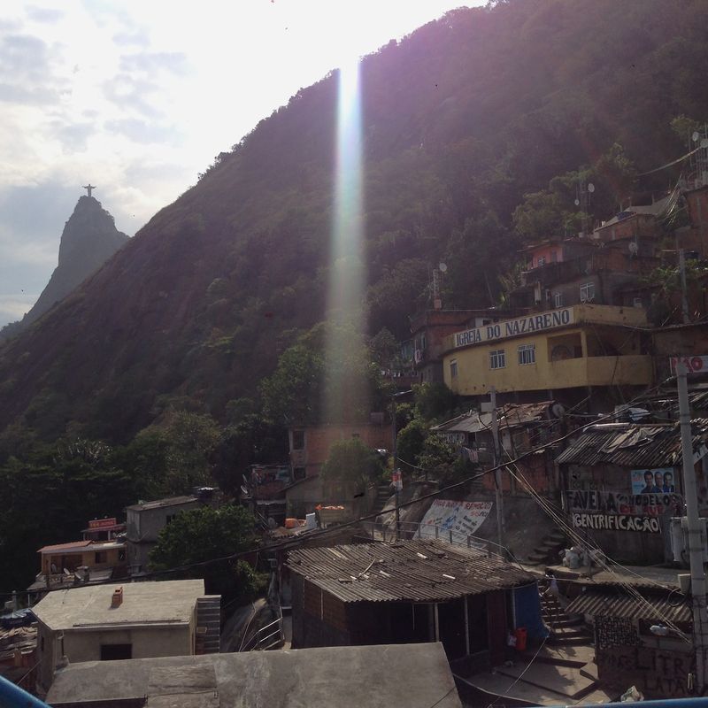 Santa Marta, la primera favela pacificada de Río de Janeiro. Photo: Paula García Serna (@Pgarciaserna)