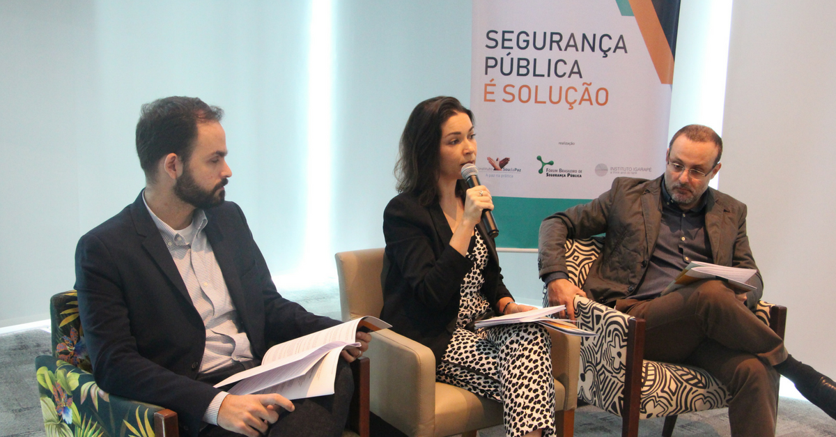 Institutos apresentam estudo sobre segurança pública no Brasil