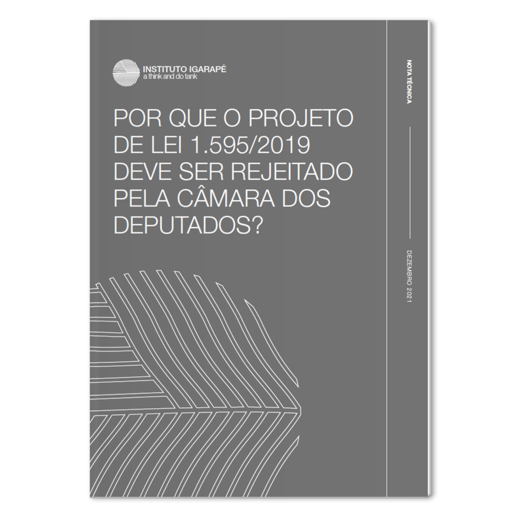 Por que o Projeto de Lei 1.595/2019 deve ser rejeitado pela Câmara dos Deputados?