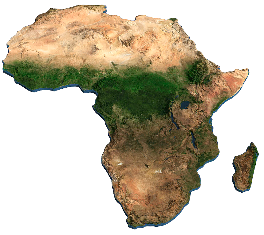 climate temperature map of africa