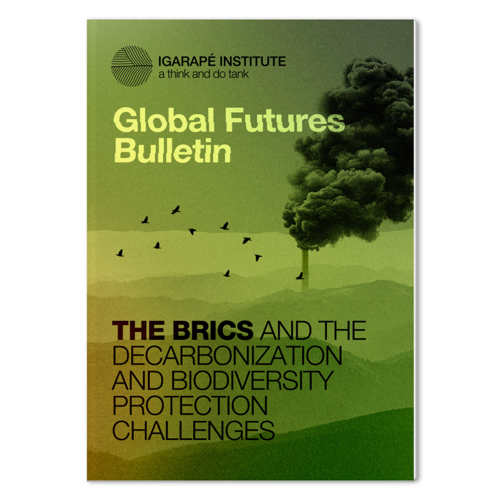Boletim Futuros Globais: Os BRICS e os desafios da descarbonização e proteção à biodiversidade